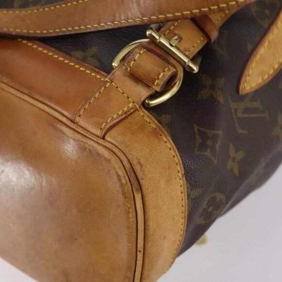LOUIS VUITTON Monogram Montsouris MM Backpack M51136 LV Auth BA6252 - Picture 4 of 16